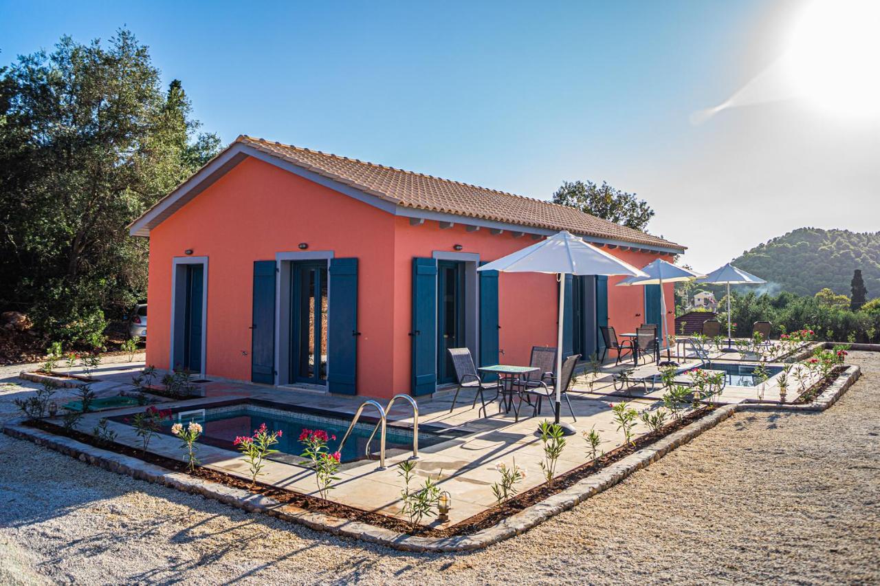 Throisma Studios With Private Pool & Parking Asos ภายนอก รูปภาพ
