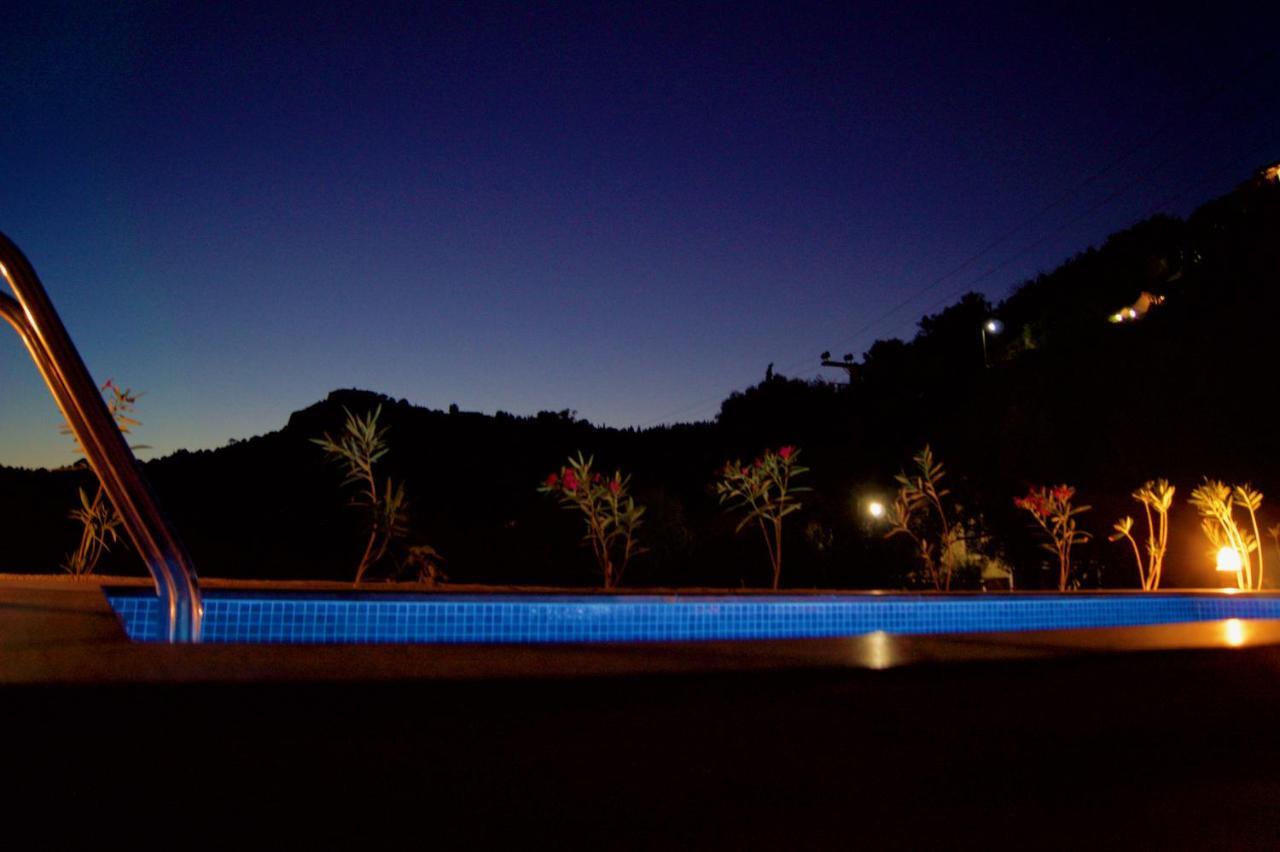 Throisma Studios With Private Pool & Parking Asos ภายนอก รูปภาพ