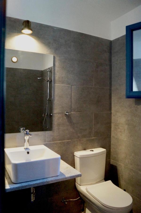 Throisma Studios With Private Pool & Parking Asos ภายนอก รูปภาพ